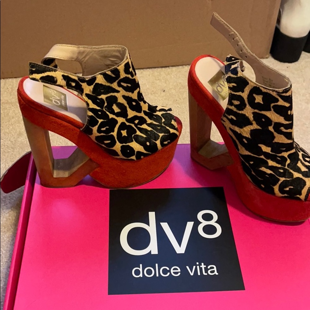 Platform womens heel